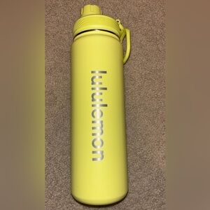 lululemon athletica Yellow Water Bottle